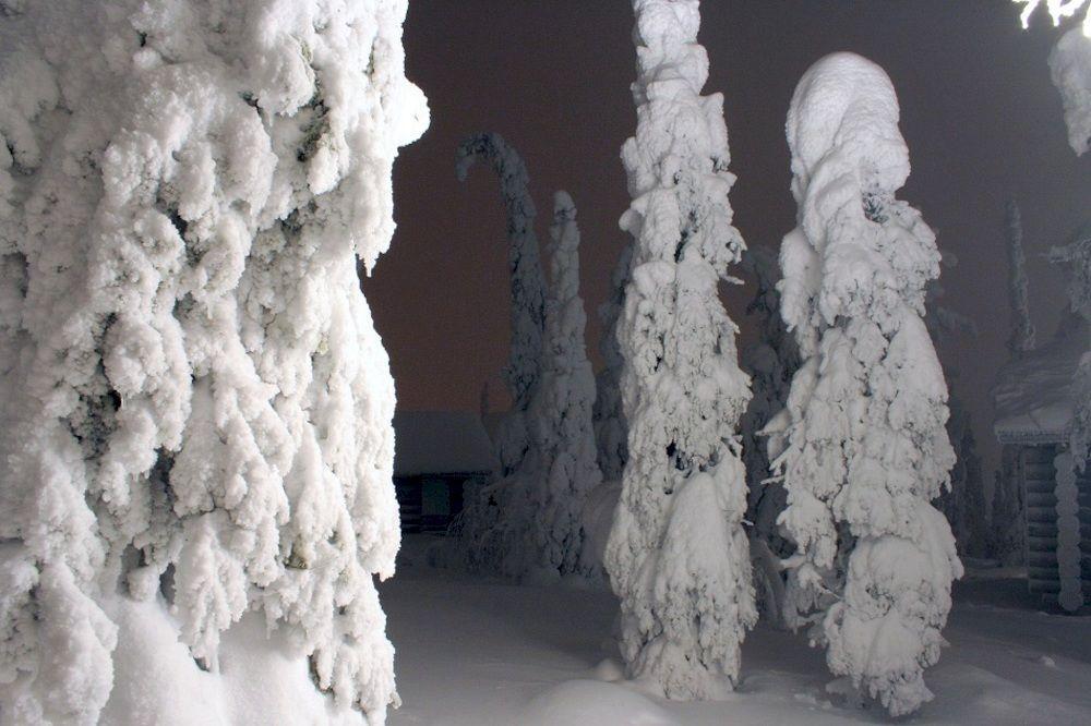 Kelokoto Chalets Rukatunturi Exterior foto